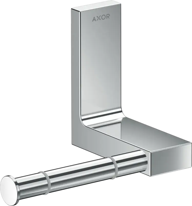 Hansgrohe AXOR Universal Rectangular Toilettenpapierhalter, Chrom Zertifiziert