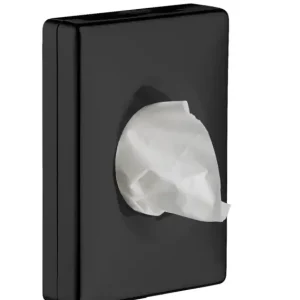 emco Hygienebeutelbox „loft“ 13,5 × 2,7 × 9,5 cm in schwarz, Befestigung verdeckt Sale