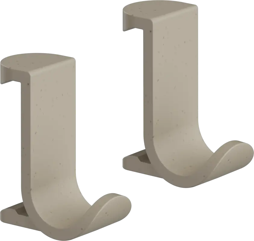 Hansgrohe WallStoris Planet Edition Handtuchhaken breit, Sand (recycelt) Preisreduziert