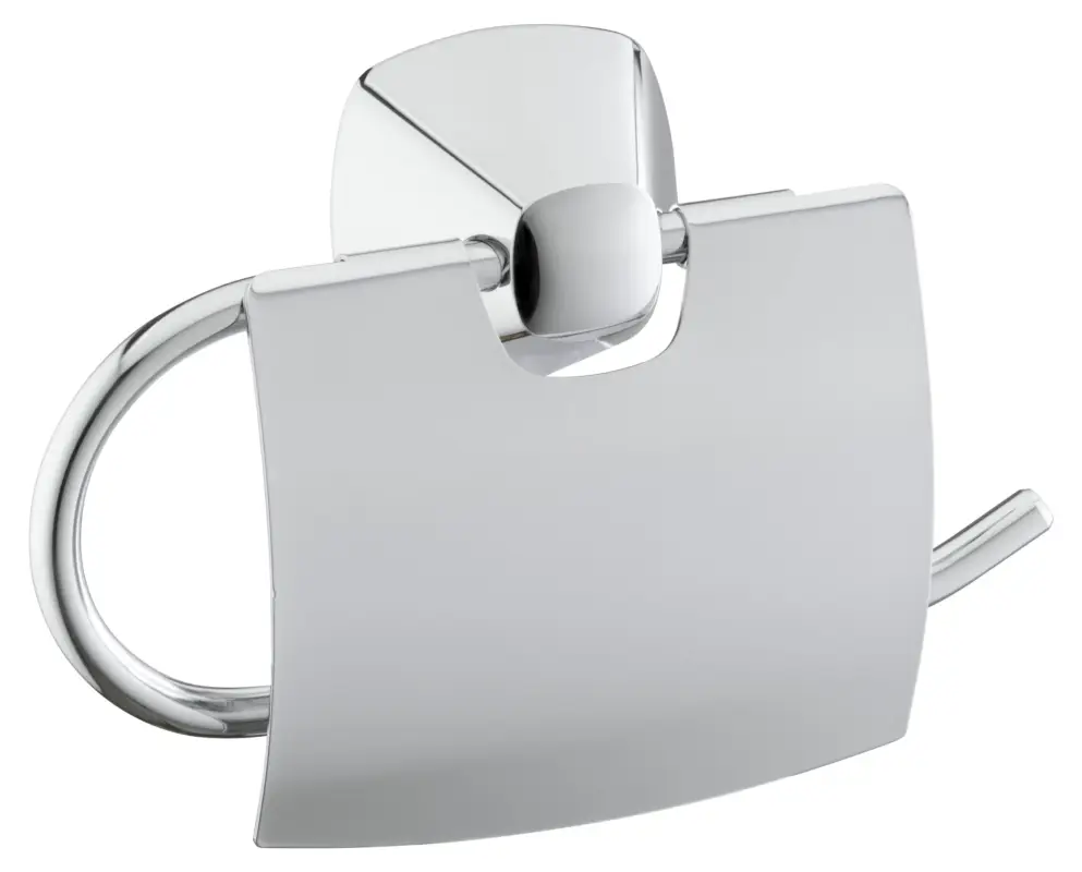 KEUCO CITY.2 Toilettenpapierhalter mit Deckel verchromt Highlight