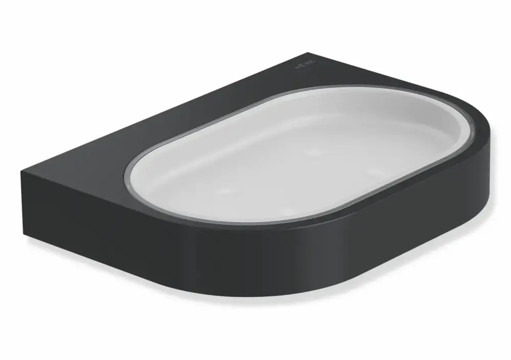 HEWI System 800 Seifenschale mit Halter, schwarz Garantierte Lieferung