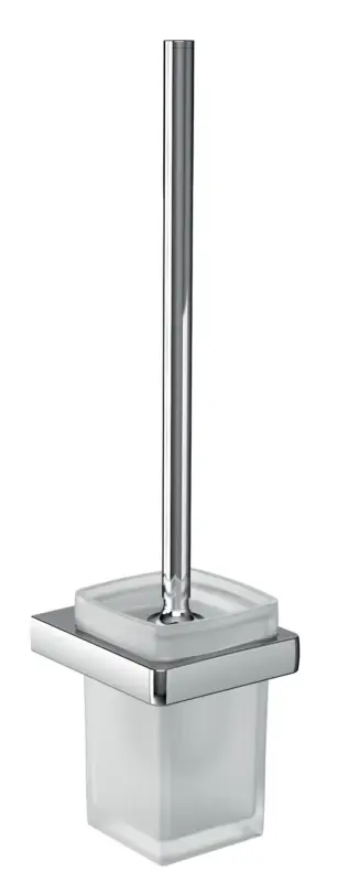 Sonderangebot trend Bürstengarnitur Glasteil satiniert, chrom
