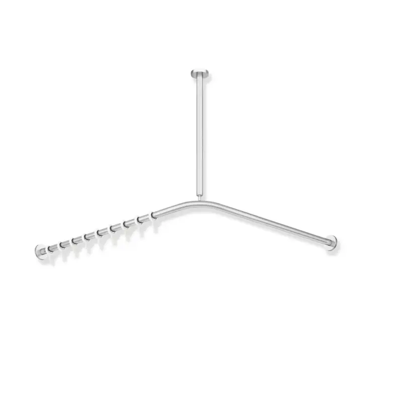 Preiswert HEWI System 900 Vorhangstange, Edelstahl, 987x1187 mm