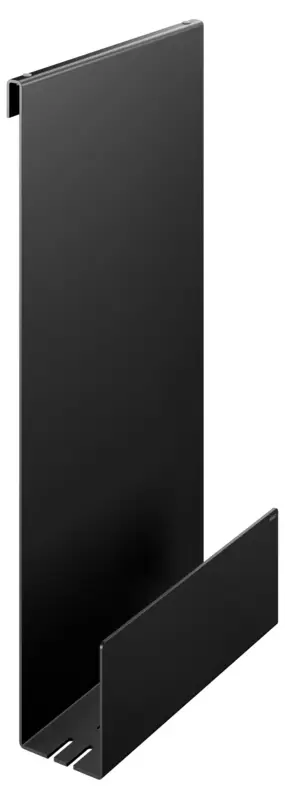 Echt KEUCO Duschablage einhängbar mit integriertem Haken 320 x 600 x 90 mm schwarz matt