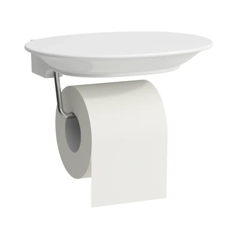 Markenware Toilettenpapierhalter THE NEW CLASSIC Saphirkeramik weiß