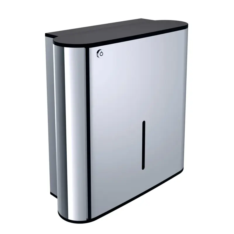 emco Papierhalter „system 2“ 33 × 13,3 × 33,3 cm in chrom Nur Heute