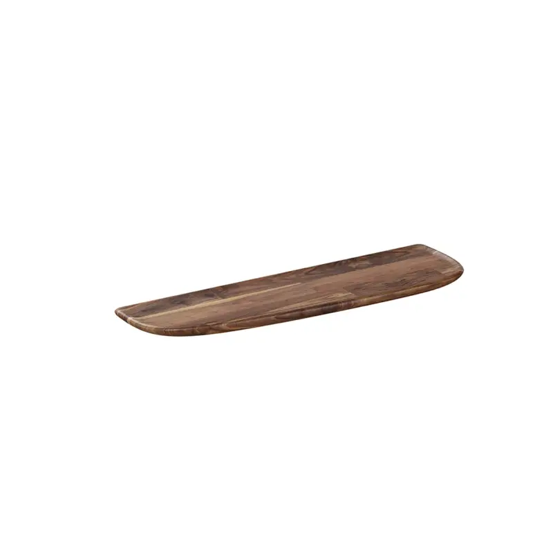 Highlight Plural Ablage Breite 55 cm asymmetrisch rechts Eiche Dunkel Echtholz