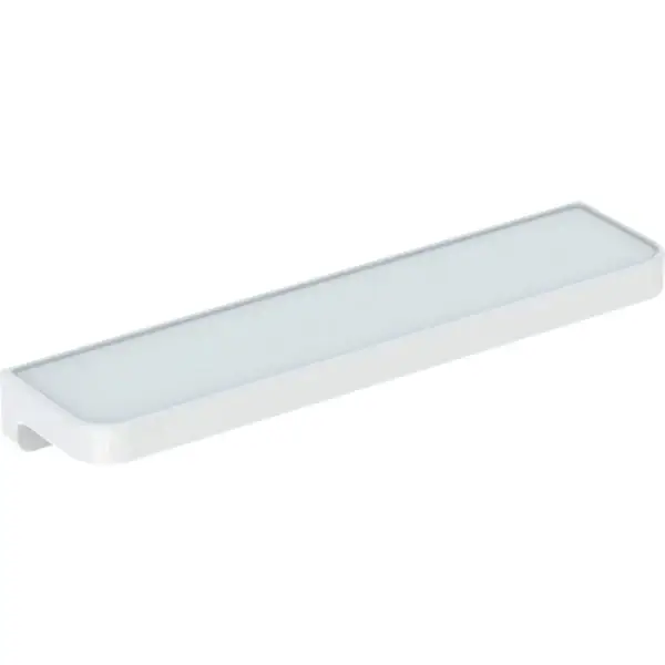 Renova Plan Wandablage: B=50cm, H=6cm, T=12cm, weiß Preiswert