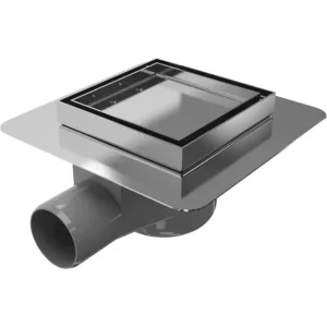 Solange Der Vorrat Reicht Punktablauf 15 x 15 cm Wiper WP Premium Pure(befliesbar) für Fliesenboden