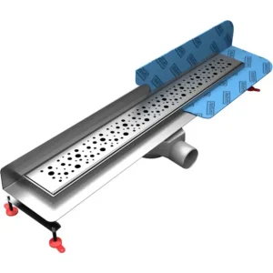 Beliebt Duschrinne mit Wandaufkantung 60 cm Wiper Premium ZK Mistral(Tropfen)