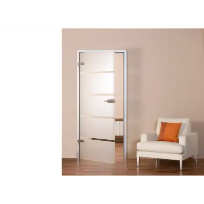 Glastür SENSITA 99 - Keramika Office 15/10 - mit Sandstrahlung, maßgefertigt Schneller Versand