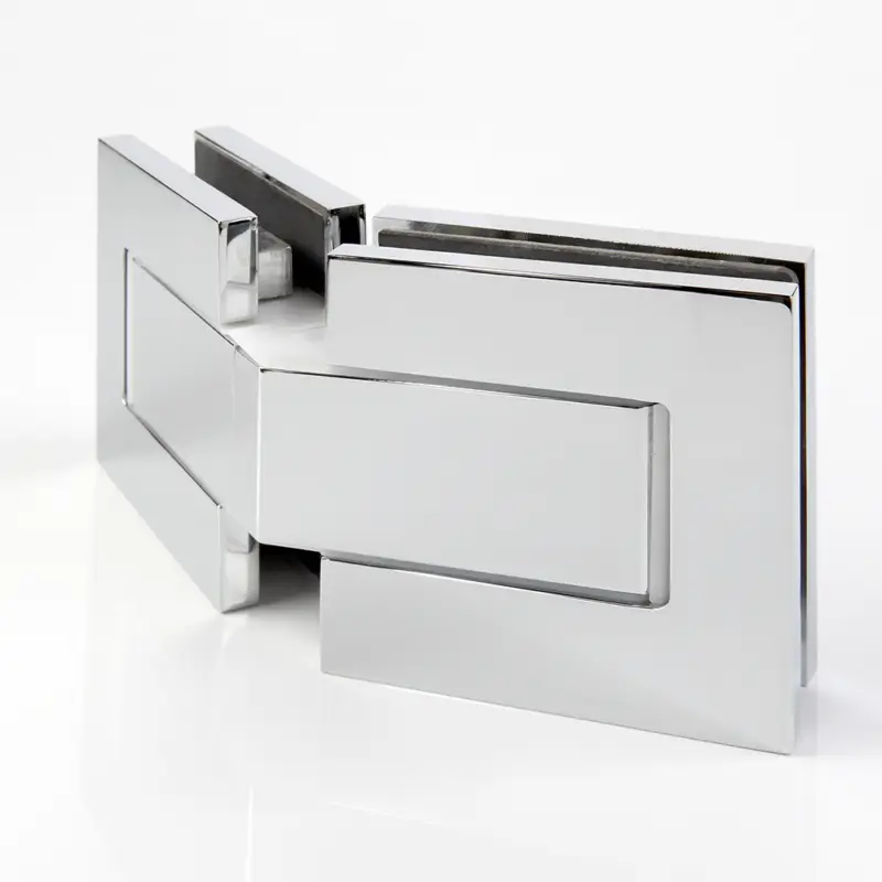 Beliebt BF 112 Pendeltürband Glas an Glas 135° für Duschtür und Sauna, für 8 mm Glasdicke