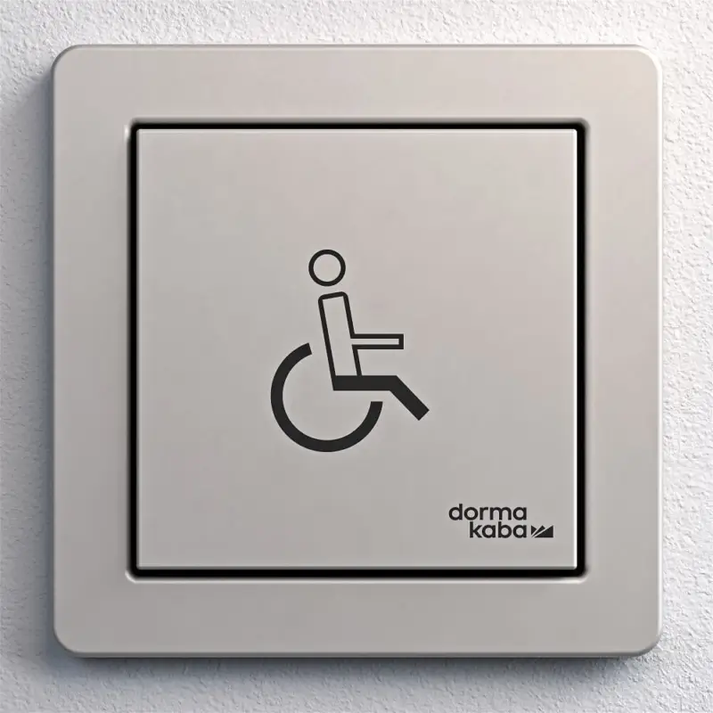 Neue Ware CS 80 Magneo Tastwippe mit Behindertensymbol