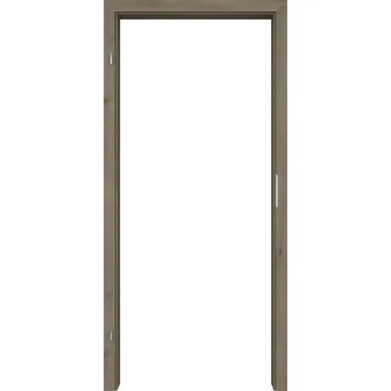 Schnäppchen Türzarge CPL Struktur Pinie-Silbergrau Designkante 80 mm Bekleidung