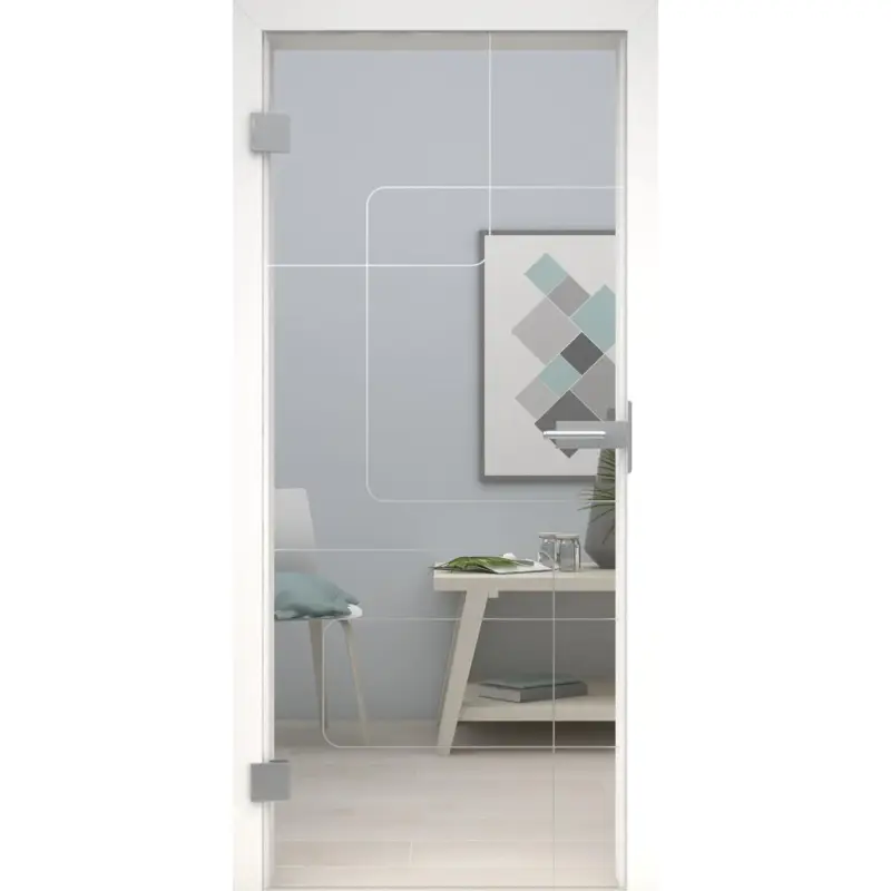 Glastür MattDesign 491-U Klarglas Knallerangebot
