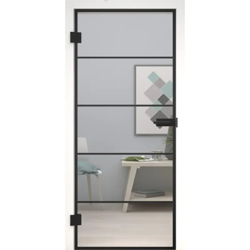 Glastür Loft-Design Modell P1 Klarglas Nur Heute