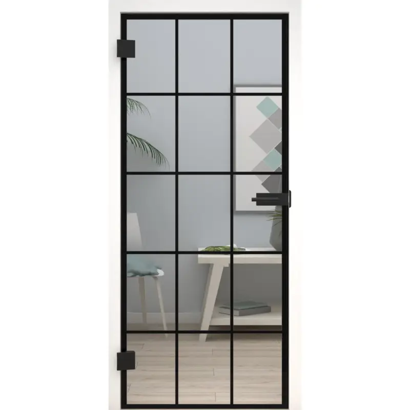 Glastür Loft-Design Modell D3 Klarglas Jetzt Bestellen