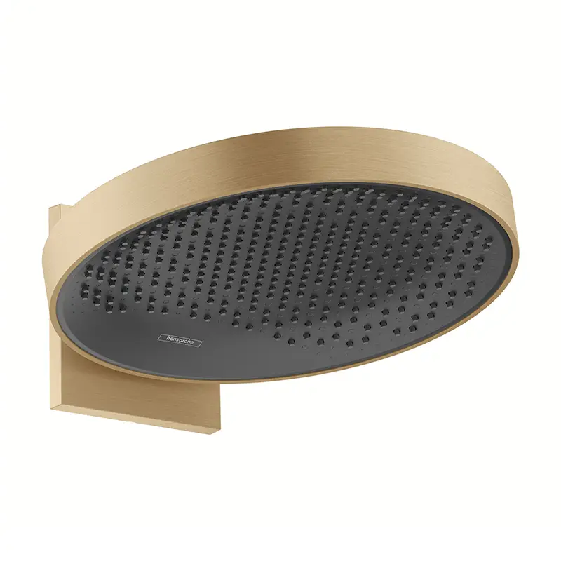 Ausverkauf Hansgrohe Rainfinity 1jet Kopfbrause mit Brausearm ohne EcoSmart, bronze gebürstet
