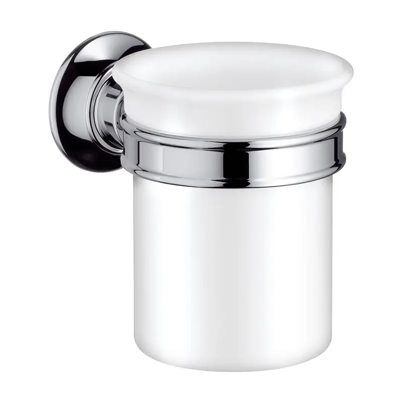 Sonderangebot AXOR Montreux Zahnputzbecher mit Wandhalterung chrom