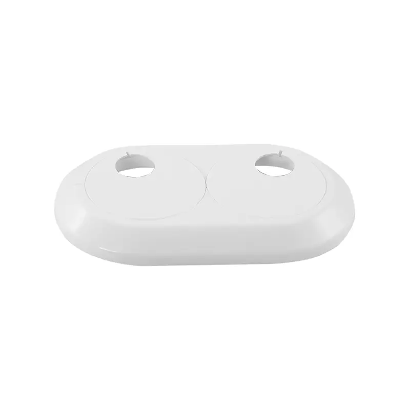 ASW Doppel-Scharnierrosette PP weiß 15 mm Knallerangebot
