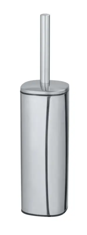 Aktuell WC-Garnitur Mod. Alassio, glänzendWC-Bürstenhalter aus Edelstahl