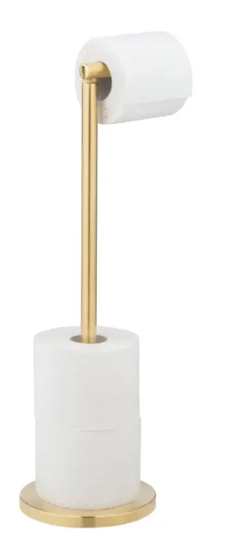 Stand Toilettenpapierhalter 2 in 1platzsparend, für bis zu 4 Ersatzrollen Geprüft