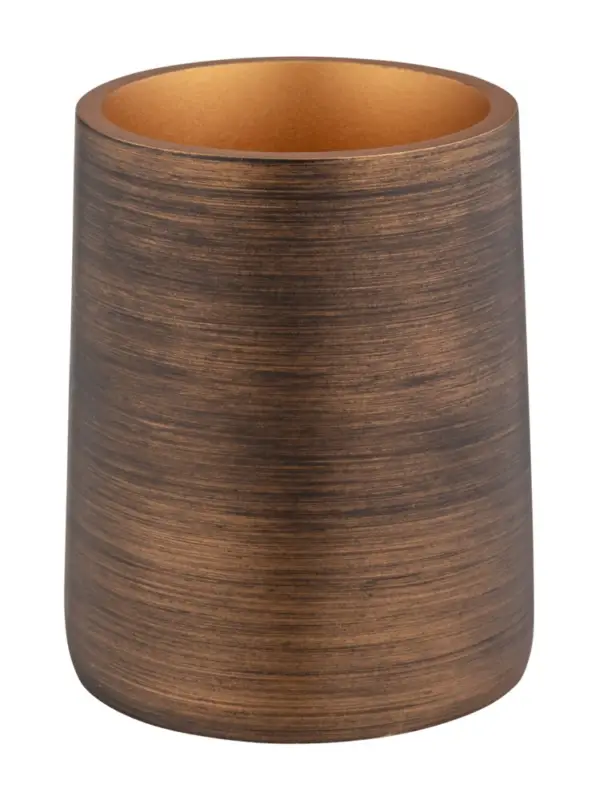 Neuheit Zahnputzbecher Mod. Palena BronzeZahnbecher