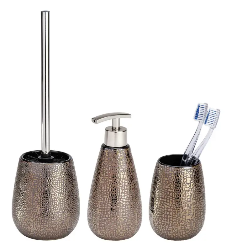 Ausverkauf Bad-Accessoire-Set Mod. Marrakesh3-teilig