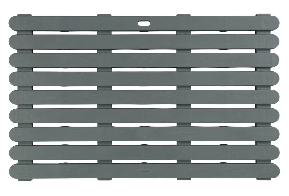 Badematte Mod. Indoor & Outdoor Grau50 x 80 cm Knallerangebot