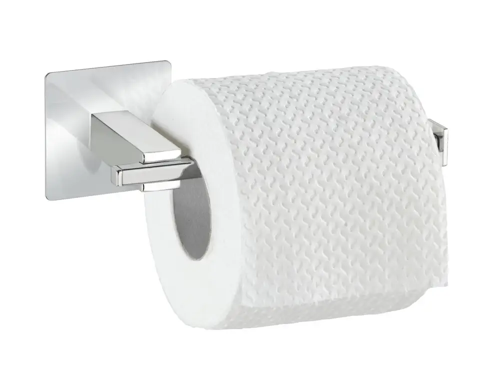 Turbo-Loc® Edelstahl Toilettenpapierhalter ohne Deckel Quadrorostfrei, Befestigen ohne bohren Jetzt Bestellen