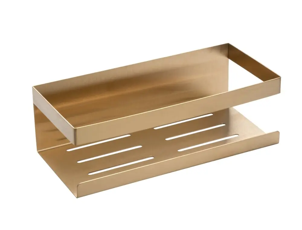 Ausverkauf Wandablage Mod. MELETO Goldaus Edelstahl