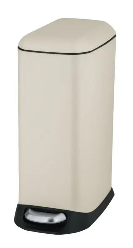 Treteimer Mod. Design 20 L, Easy-Close, Crememit herausnehmbarem Einsatz Online Kaufen