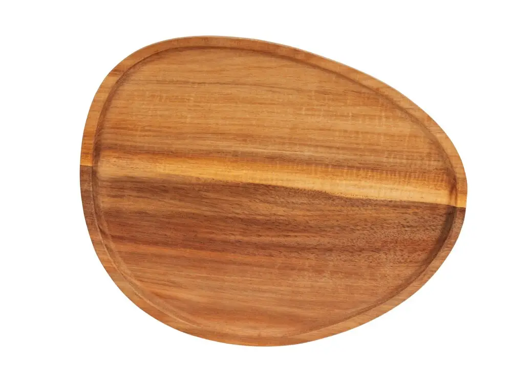 Saisonangebot Tablett Mod. ABEBA, akazienholz, natur, FSC, 26x2x20,5 cmideal zum Vorbereiten von Speisen
