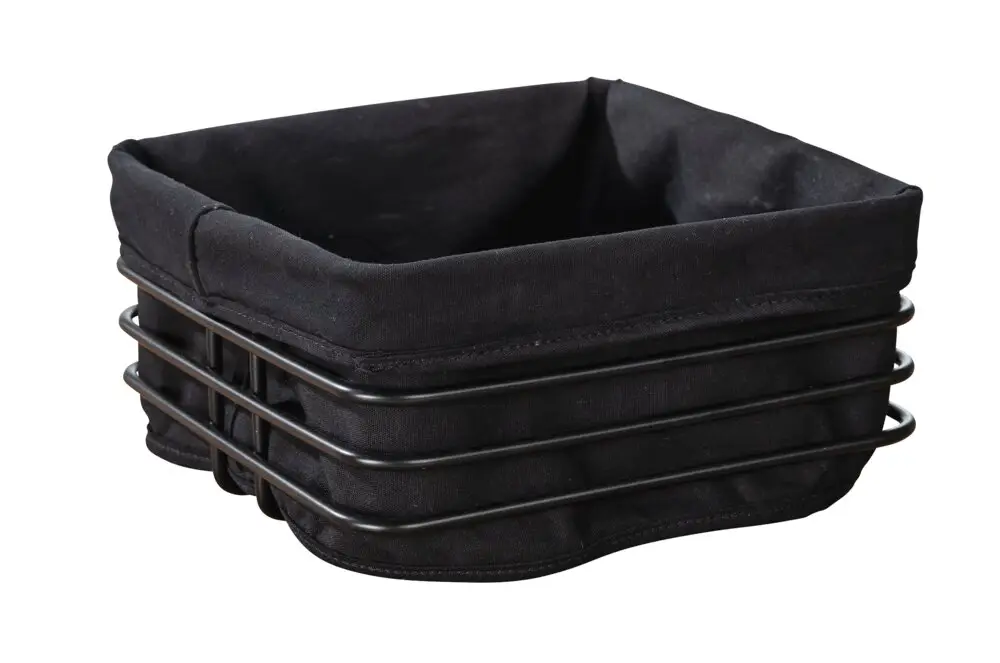 Must-Have Brotkorb Premium Mod. Squaremit herausnehmbarer, waschbarer Baumwolleinlage