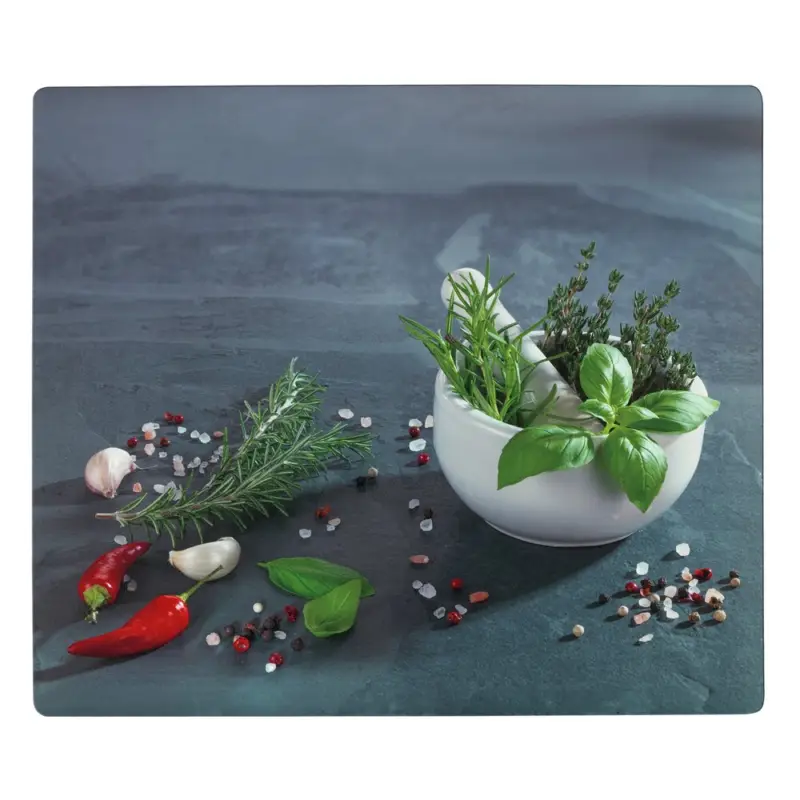 Schutzabdeckmatte Mod. Kräuterküche 60 x 52 cmhitzebeständige Schutzmatte für Kochfelder Billig