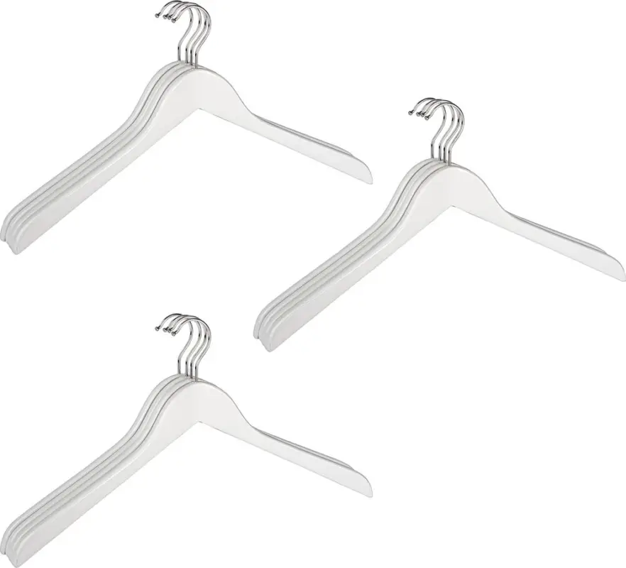 Formbügel Mod. BlancaKleiderbügel, 12er Set Neuheit