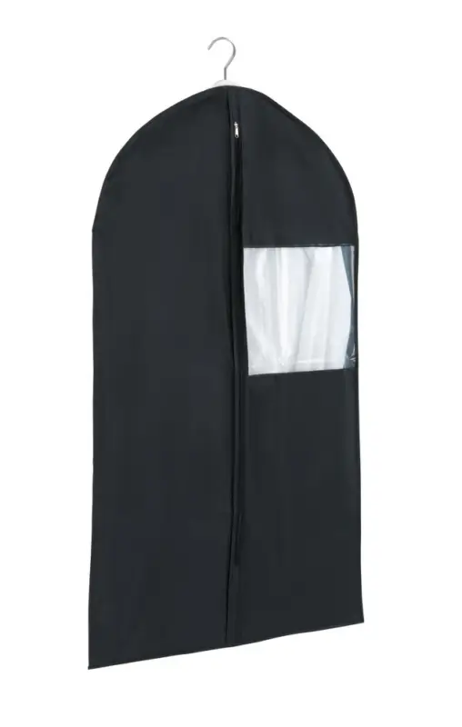 Kleidersack Mod. Deep Black, 60 x 100 cmstaubfreie Aufbewahrung von Saisontextilien Markenware