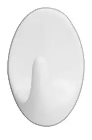 Sichere Zahlung Maxi-Haken Weiß, 2er Set