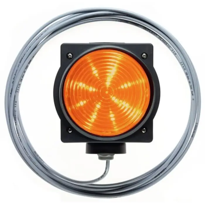 Sonderaktion Marantec LED-Ampel 24 V Gelb mit 11 m Kabel, 1,7 W, IP65