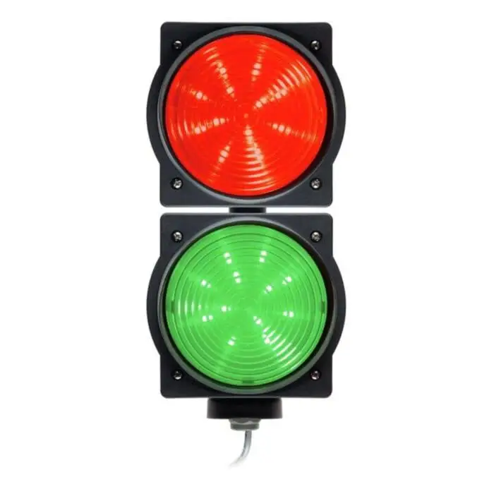 Nur Für Kurze Zeit Marantec LED-Ampel 24 V Rot/Grün mit 11 m Kabel, 3,2 W, IP65