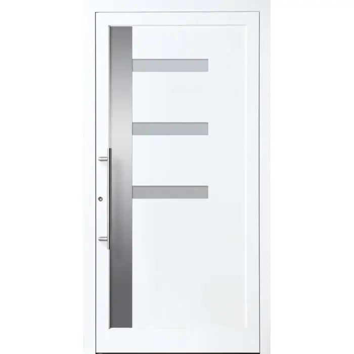 Aluminium-Haustüre AT70E System Schüco Modell Nr. 28 Nur Heute