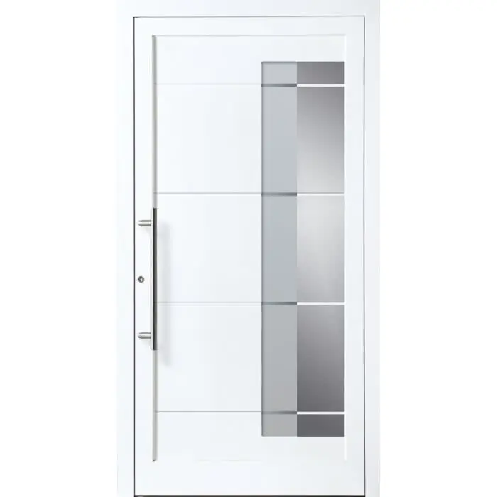 Aluminium-Haustüre AT70E System Schüco Modell Nr. 26 Markenprodukt