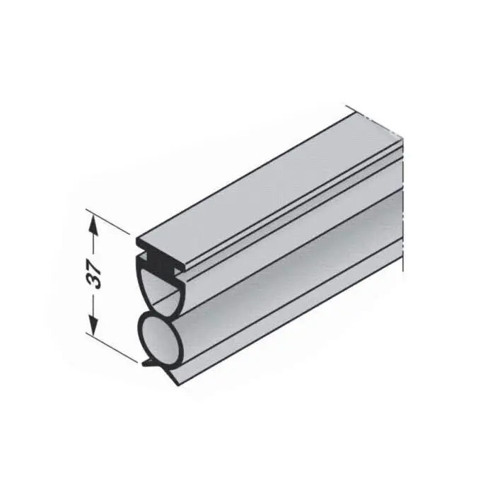 1.17 - Hörmann Bodendichtung, Preis pro Meter für RollMatic Solange Der Vorrat Reicht