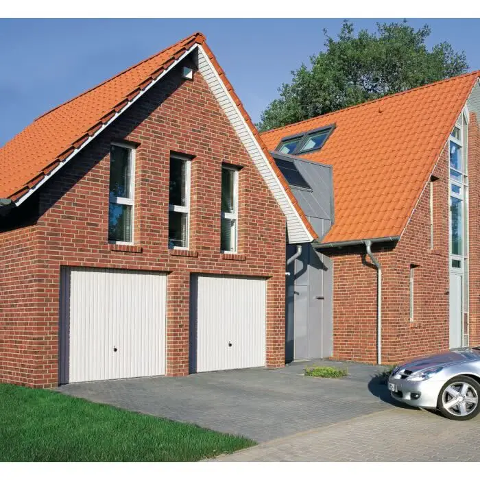 HÖRMANN Berry Fertiggaragen-Schwingtor F80 Motiv 902 - glatte Oberfläche - Sichere Zahlung