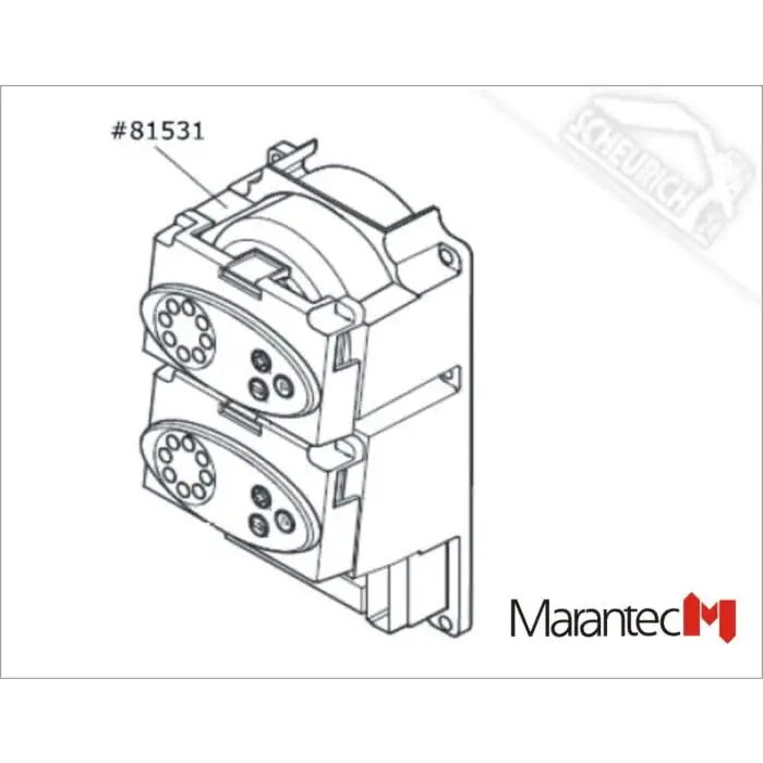 Sonderangebot Marantec Steuerungseinheit Control x.51 (2-flügelig), Comfort 515, 520, 525 - nicht mehr lieferbar -