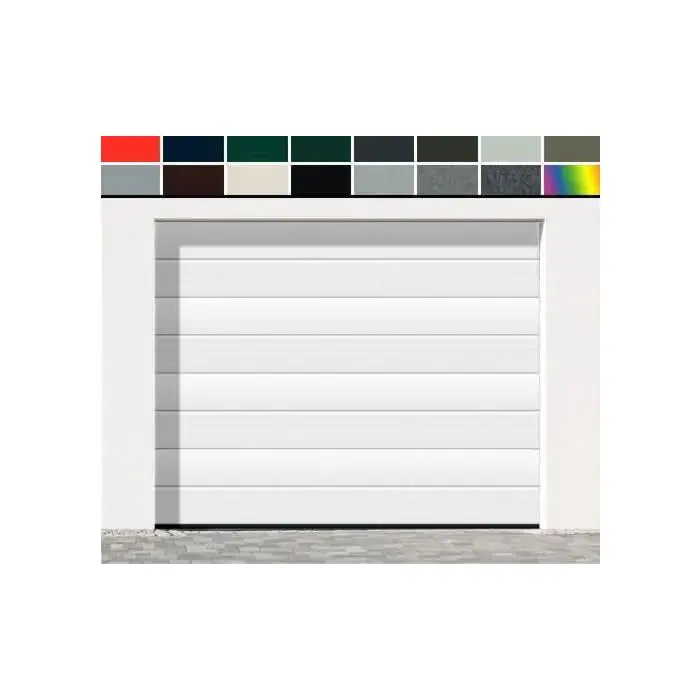 Teckentrup CarTeck Sektionaltor GSW 40-L, Mittelsicke, glatt Markenprodukt