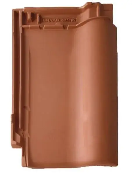 Braas Rubin 9V naturrot Flächenziegel Bestpreis