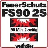 Wellhöfer Aufpreis Feuerschutz FS90 2S für maßgefertigte Bodentreppen Billig