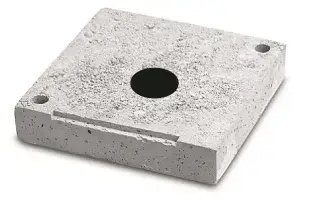 Schiedel Absolut Sockelplatte einzügig 12 - 18 cm Durchmesser Preis Gesenkt