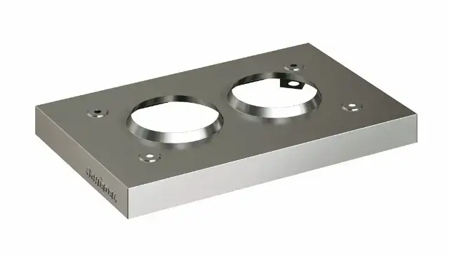 Kostenloser Versand Schiedel SIH 20-14 Edelstahl-Abdeckplatte 11,5 cm Überstand